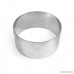 NY Cake Round Cake Ring 6 x 3 Stainless Steel - B07DP3PH97